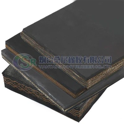 3-20 Bande transporteuse en caoutchouc à tissu plié