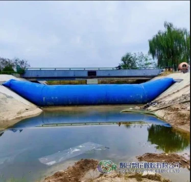 Porte radiale pneumatique mobile pour centrales hydroélectriques fluviales