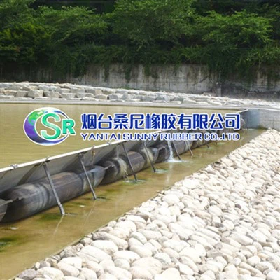 Vannes de contrôle du débit de la rivière/Vanne en caoutchouc et acier